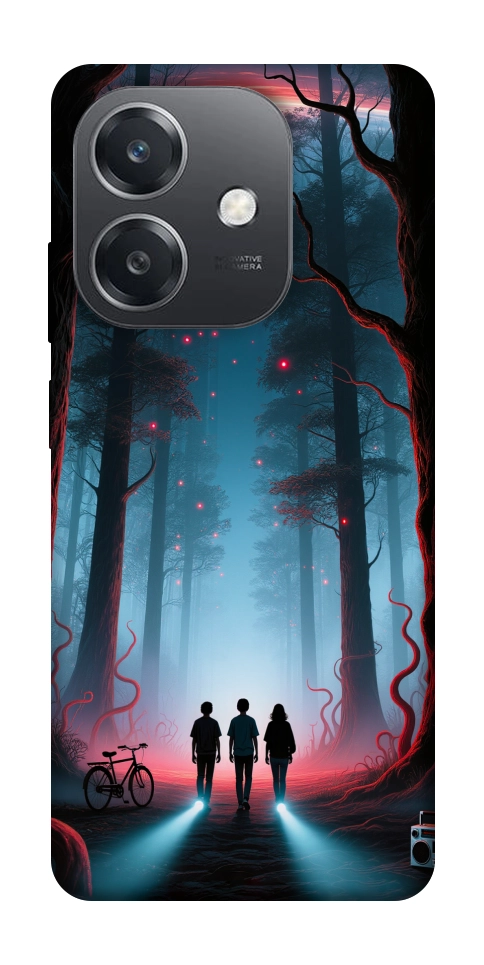 Чехол Kids in the forest для Oppo А3х 4G