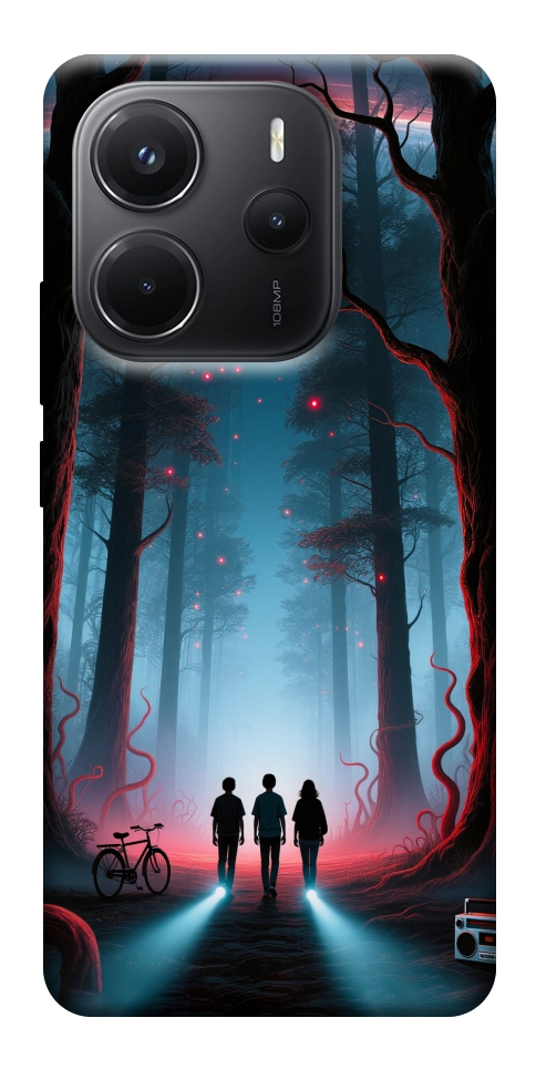 Чехол Kids in the forest для Xiaomi Redmi Note 14 4G (Int. version)