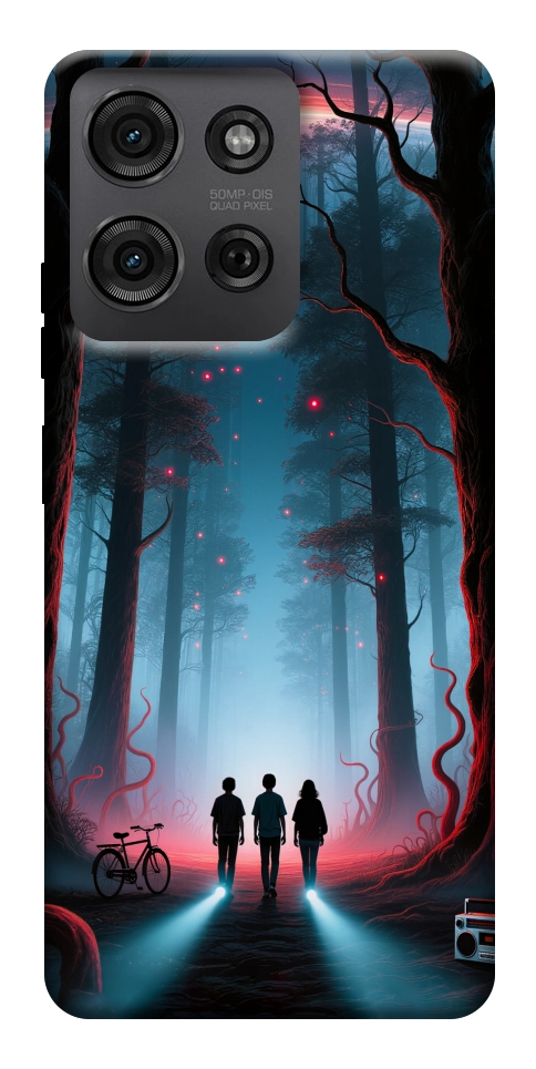 Чехол Kids in the forest для Motorola Moto G75 5G