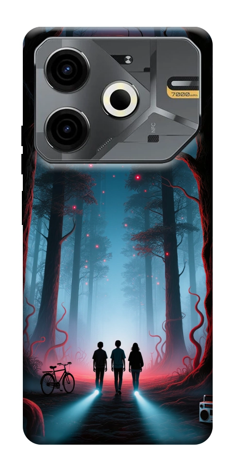 Чехол Kids in the forest для TECNO Pova 6 Neo (LI6)