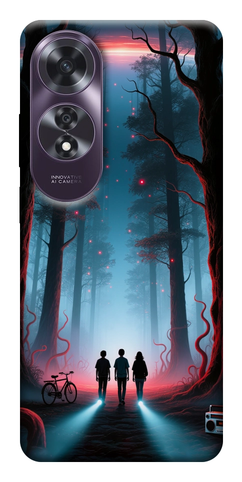 Чохол Kids in the forest для Oppo A60 4G