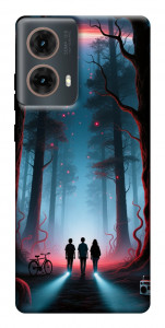 Чохол Kids in the forest для Motorola Moto G85
