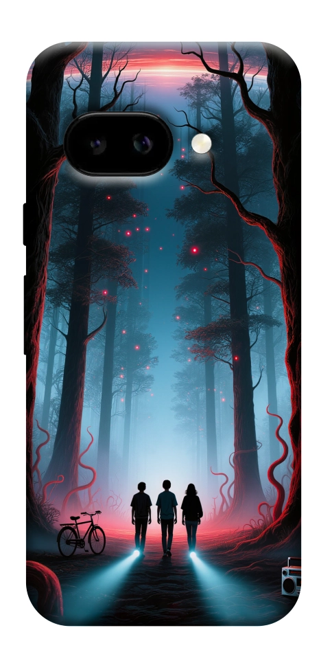 Чехол Kids in the forest для Google Pixel 9a