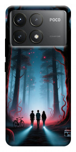 Чехол Kids in the forest для Xiaomi Poco F6 Pro