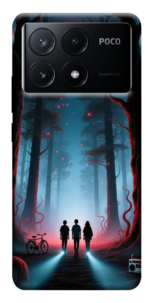 Чехол Kids in the forest для Xiaomi Poco X6 Pro