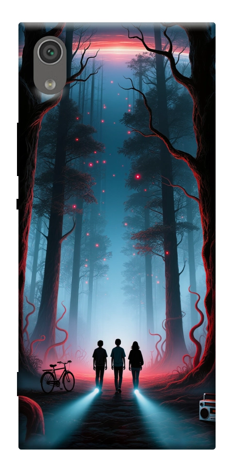 Чехол Kids in the forest для Sony Xperia XA1
