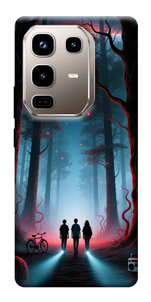 Чехол Kids in the forest для Infinix Note 50 Pro 4G