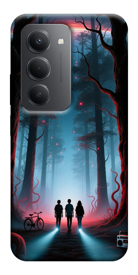 Чехол Kids in the forest для Xiaomi Redmi 15 (Europe version)