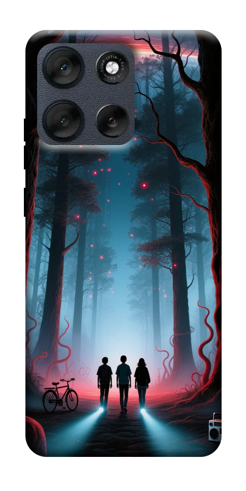Чехол Kids in the forest для Motorola Moto G56 5G