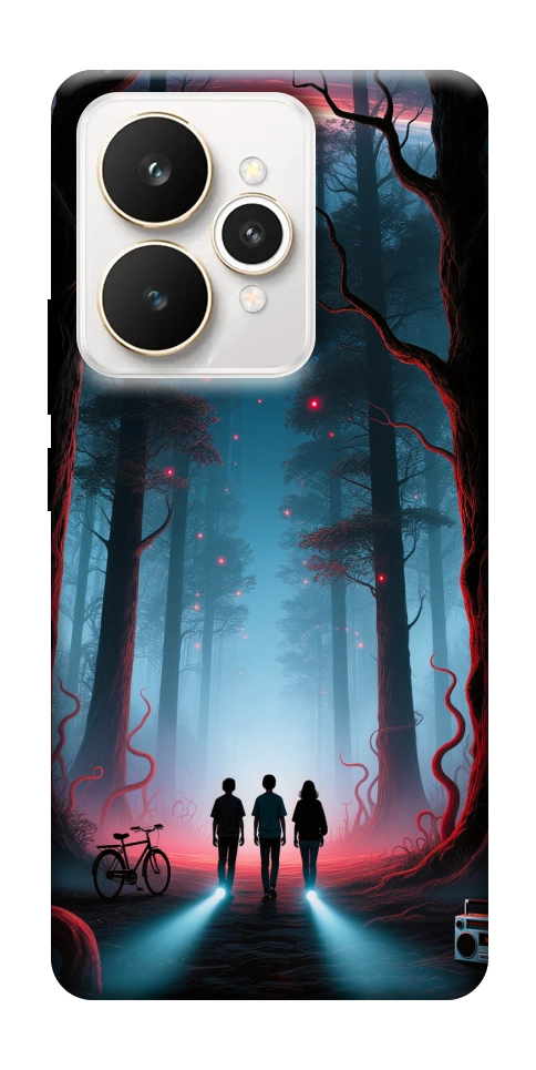 Чехол Kids in the forest для Realme 15