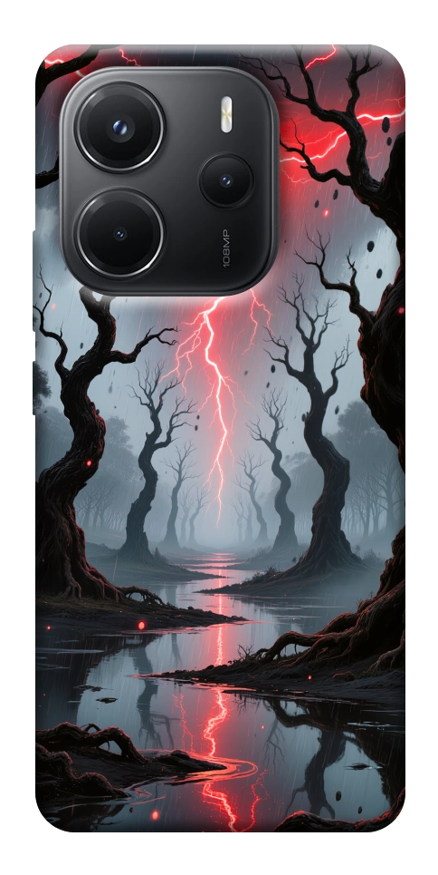 Чехол Strange thunder для Xiaomi Redmi Note 14 4G (Int. version)