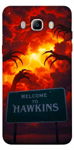 Чехол Welcome to hawkins для Galaxy J5 (2016)