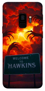 Чехол Welcome to hawkins для Galaxy S9