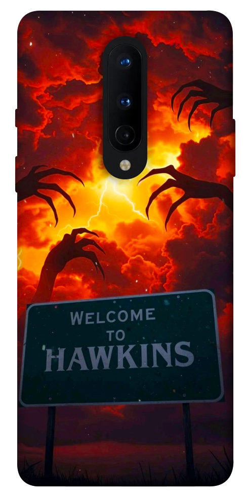 Чохол Welcome to hawkins для OnePlus 8