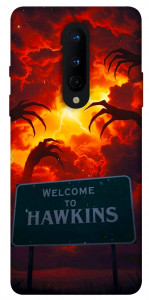 Чохол Welcome to hawkins для OnePlus 8