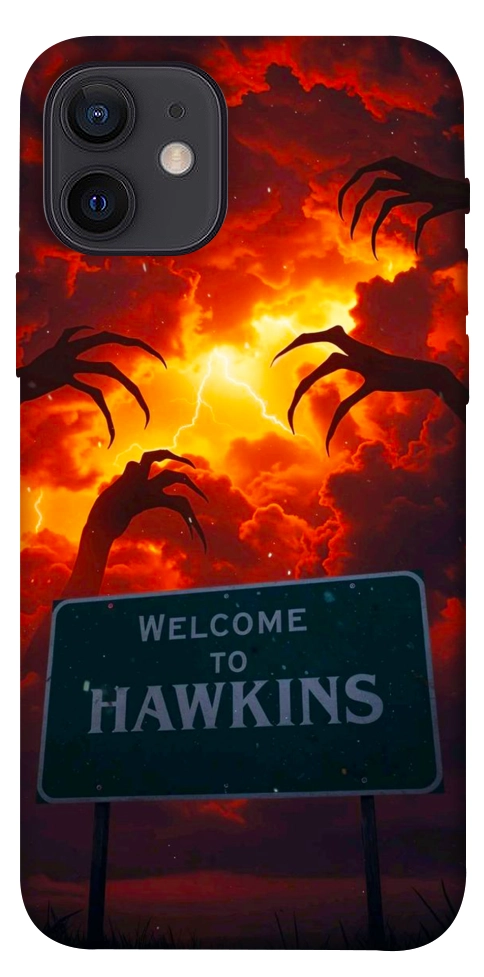 Чохол Welcome to hawkins для iPhone 12