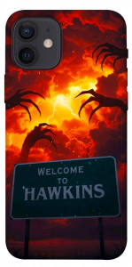 Чехол Welcome to hawkins для iPhone 12