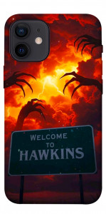 Чехол Welcome to hawkins для iPhone 12 mini