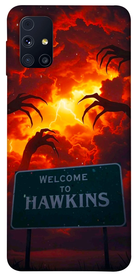 Чехол Welcome to hawkins для Galaxy M31s