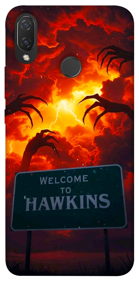 Чехол Welcome to hawkins для Huawei Nova 3i