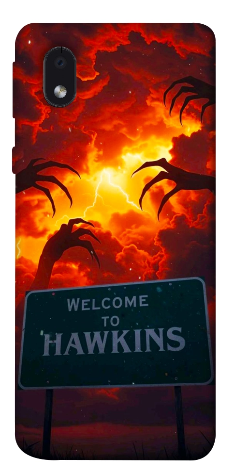 Чехол Welcome to hawkins для Galaxy M01 Core