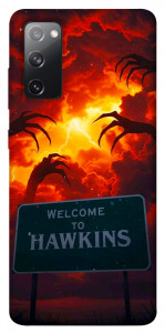 Чехол Welcome to hawkins для Galaxy S20 FE