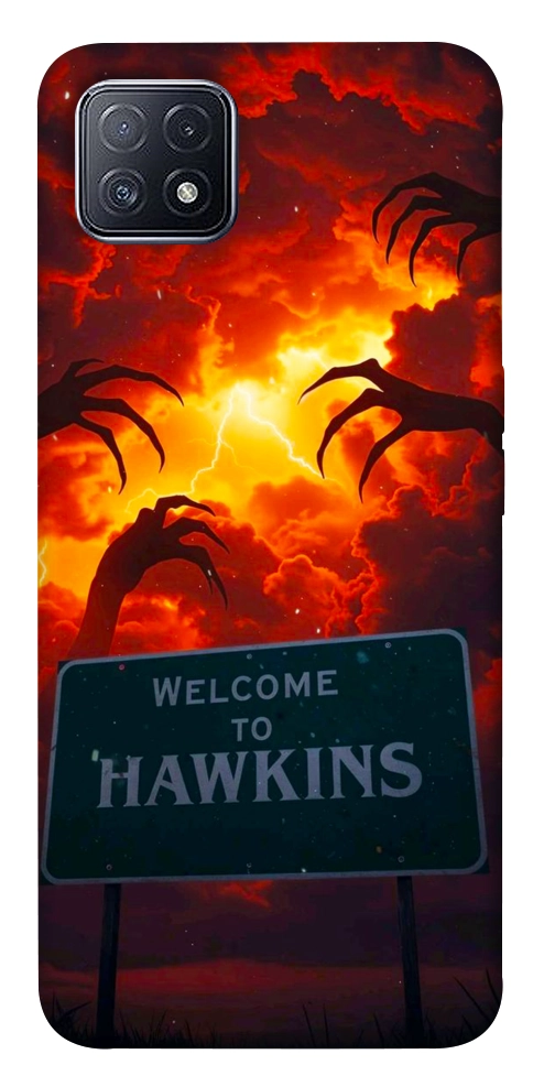 Чехол Welcome to hawkins для Oppo A73