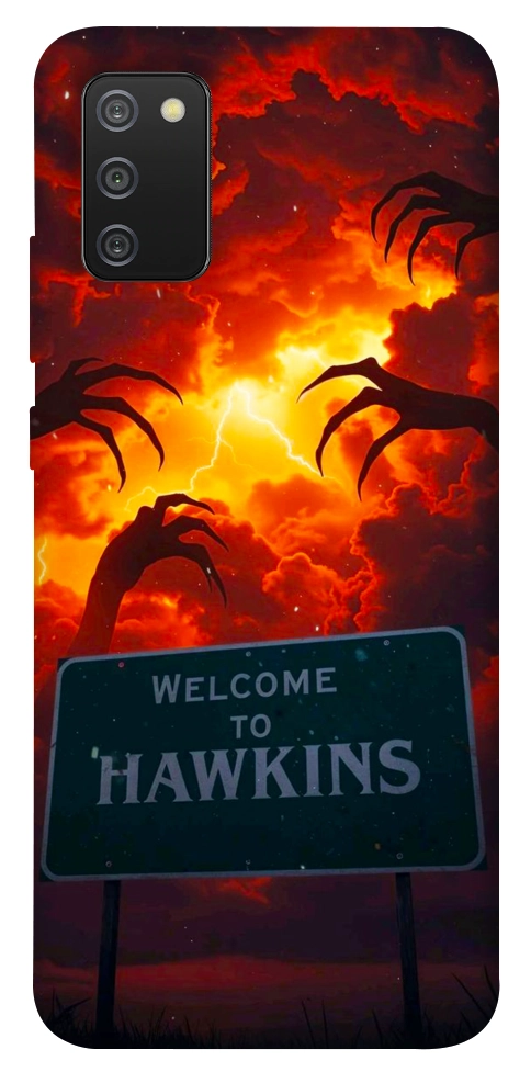 Чехол Welcome to hawkins для Galaxy A02s