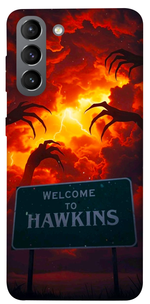 Чохол Welcome to hawkins для Galaxy S21