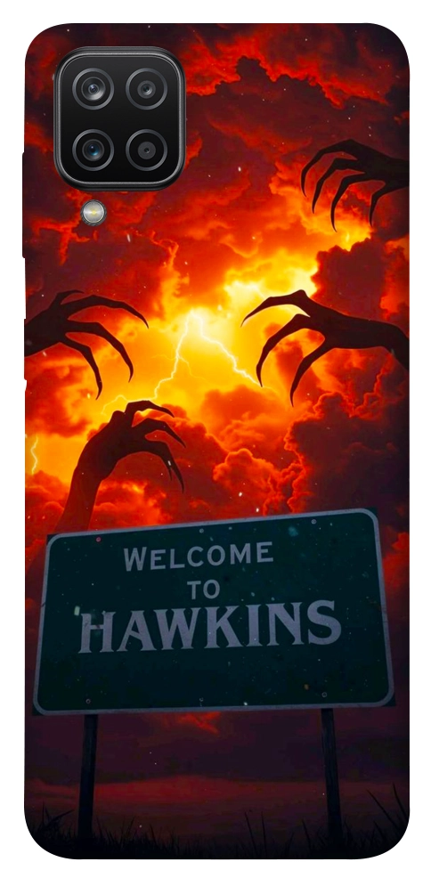Чехол Welcome to hawkins для Galaxy A12