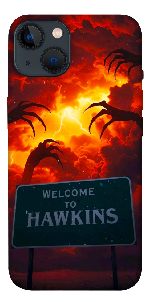Чехол Welcome to hawkins для iPhone 13