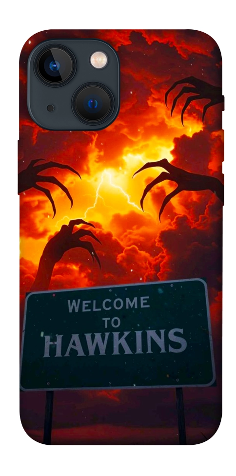 Чехол Welcome to hawkins для iPhone 13 mini