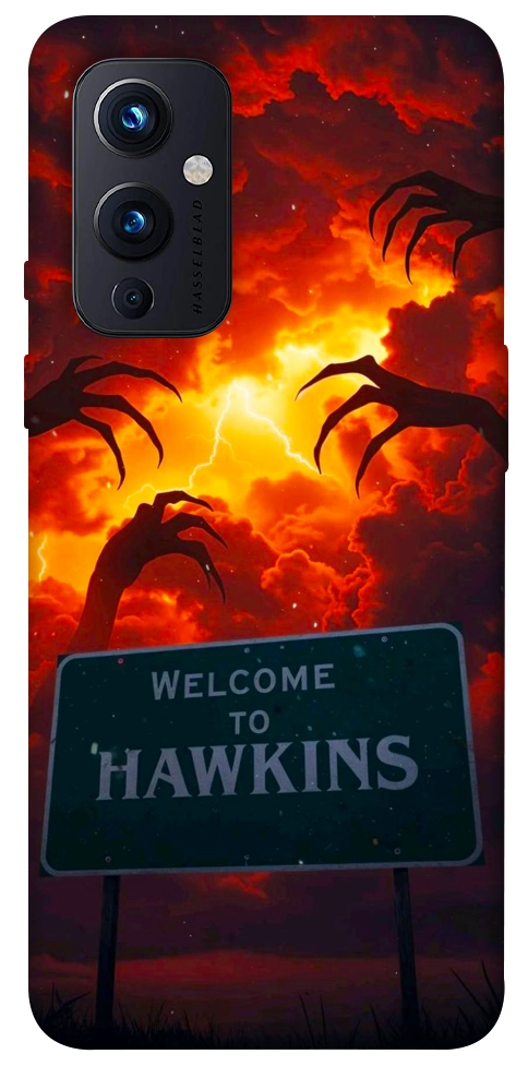 Чехол Welcome to hawkins для OnePlus 9
