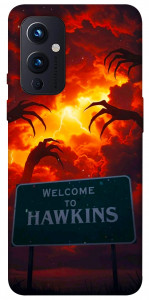 Чехол Welcome to hawkins для OnePlus 9