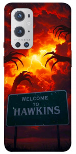 Чехол Welcome to hawkins для Oneplus 9 pro