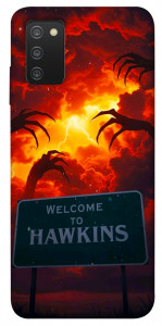 Чохол Welcome to hawkins для Galaxy A03s