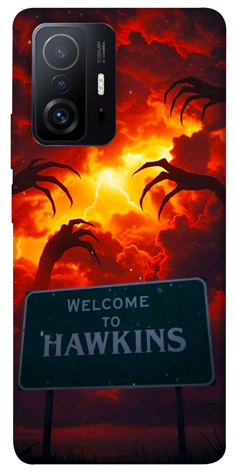 Чехол Welcome to hawkins для Xiaomi 11T