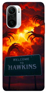 Чехол Welcome to hawkins для Xiaomi Redmi K40 Pro+