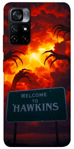 Чехол Welcome to hawkins для Xiaomi Poco M4 Pro 5G