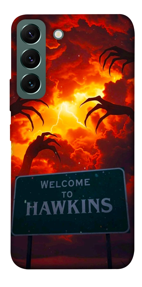 Чехол Welcome to hawkins для Galaxy S22