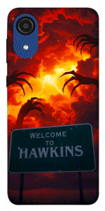 Чехол Welcome to hawkins для Galaxy A03 Core