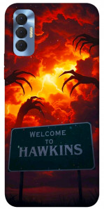 Чохол Welcome to hawkins для TECNO Spark 8P