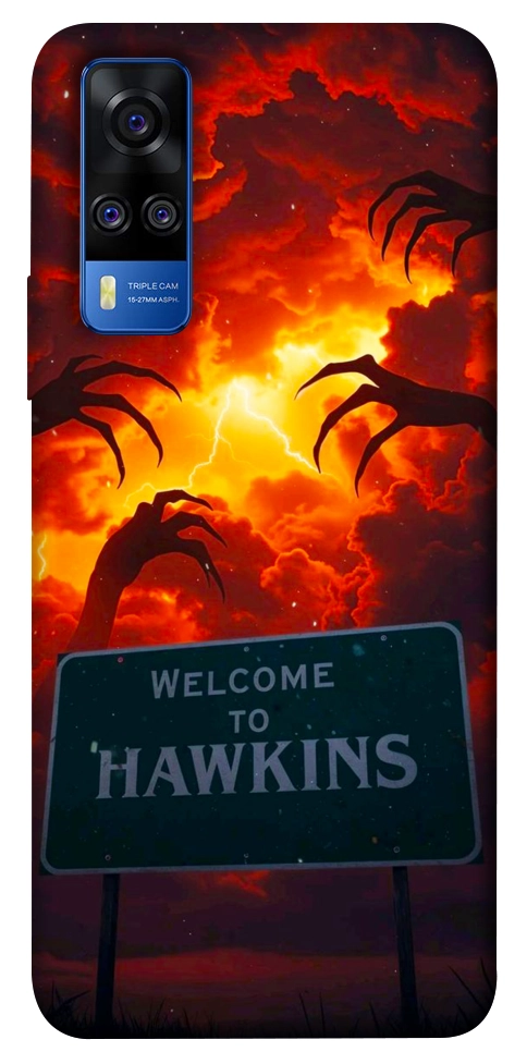 Чехол Welcome to hawkins для Vivo Y51a