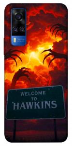 Чехол Welcome to hawkins для Vivo Y51a
