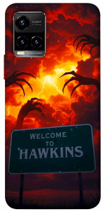 Чехол Welcome to hawkins для Vivo Y33s