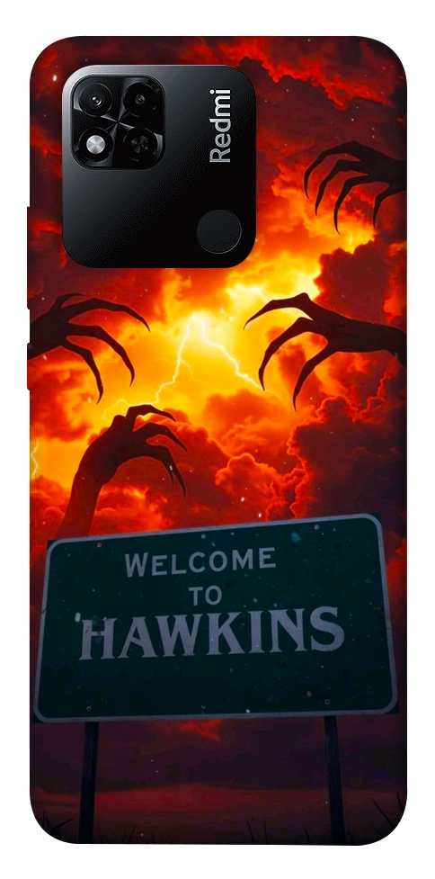 Чехол Welcome to hawkins для Xiaomi Redmi 10A