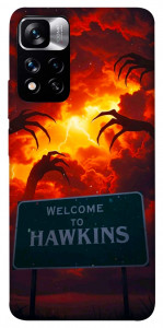 Чохол Welcome to hawkins для Xiaomi Redmi Note 11 5G