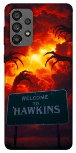 Чехол Welcome to hawkins для Galaxy A73 5G