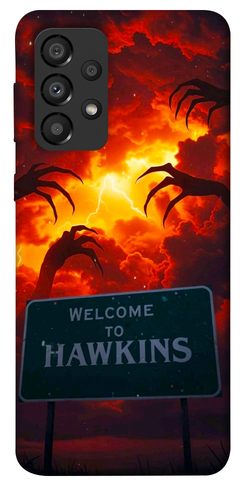Чехол Welcome to hawkins для Galaxy A33 5G