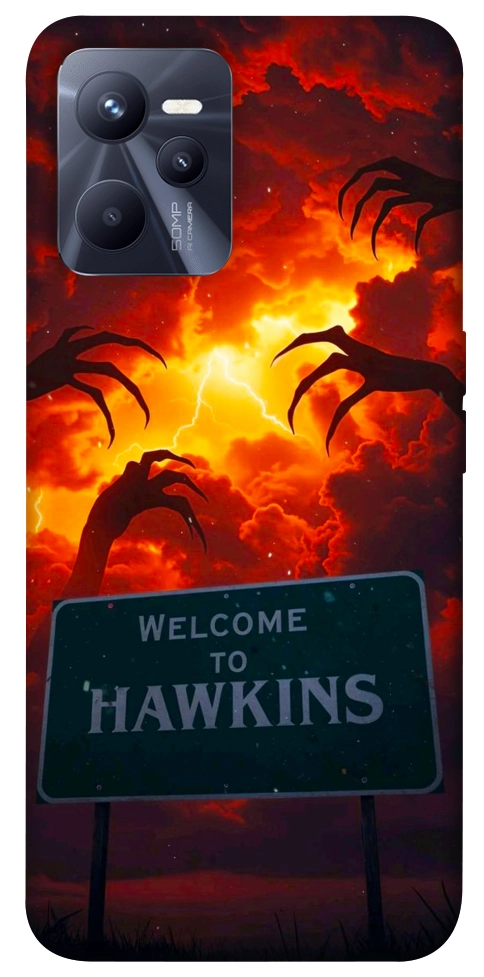 Чохол Welcome to hawkins для Realme C35